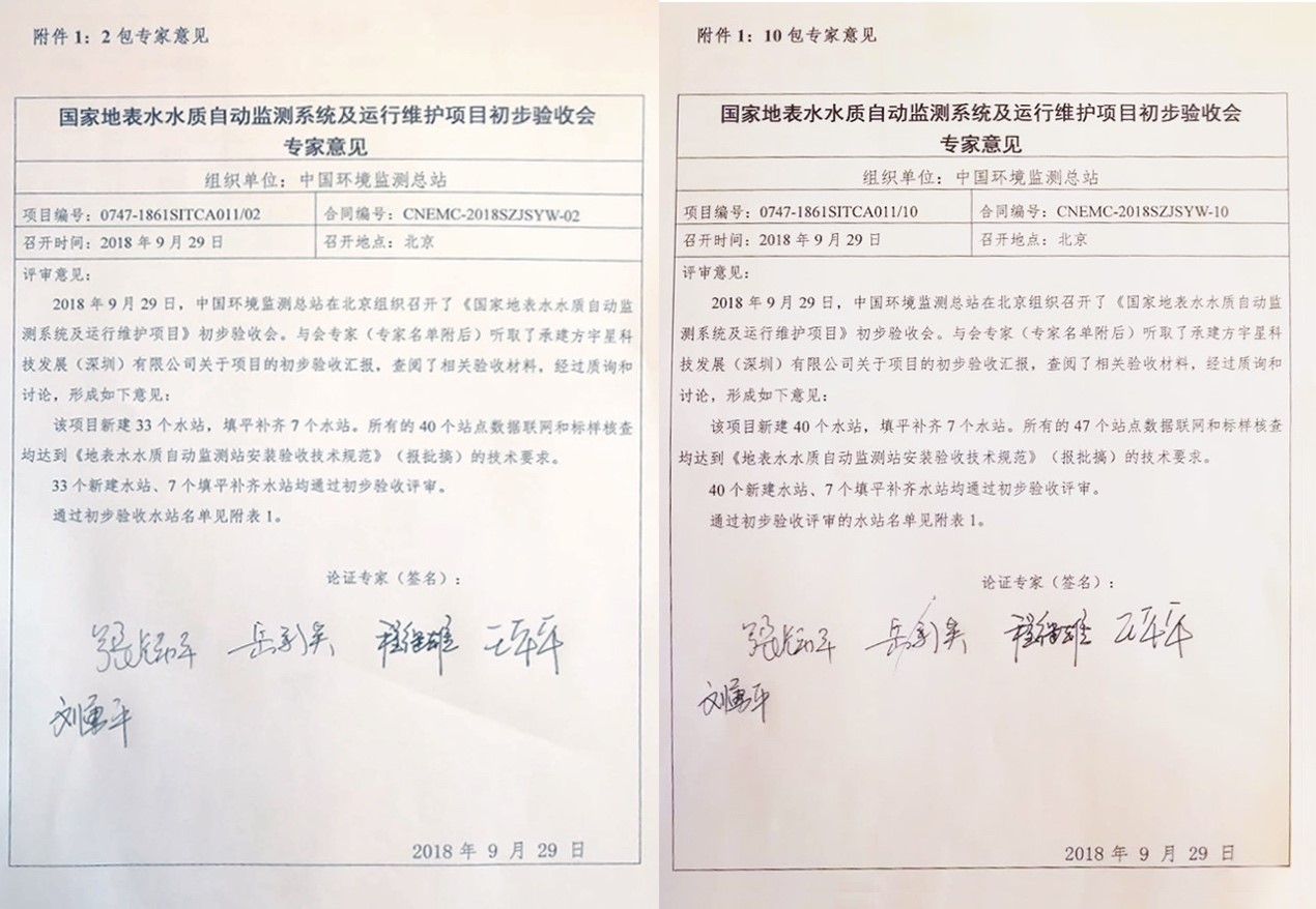 “高标准、严要求”—294俄罗斯专享会环境全资子公司宇星科技顺利通过国家水站项目初验
